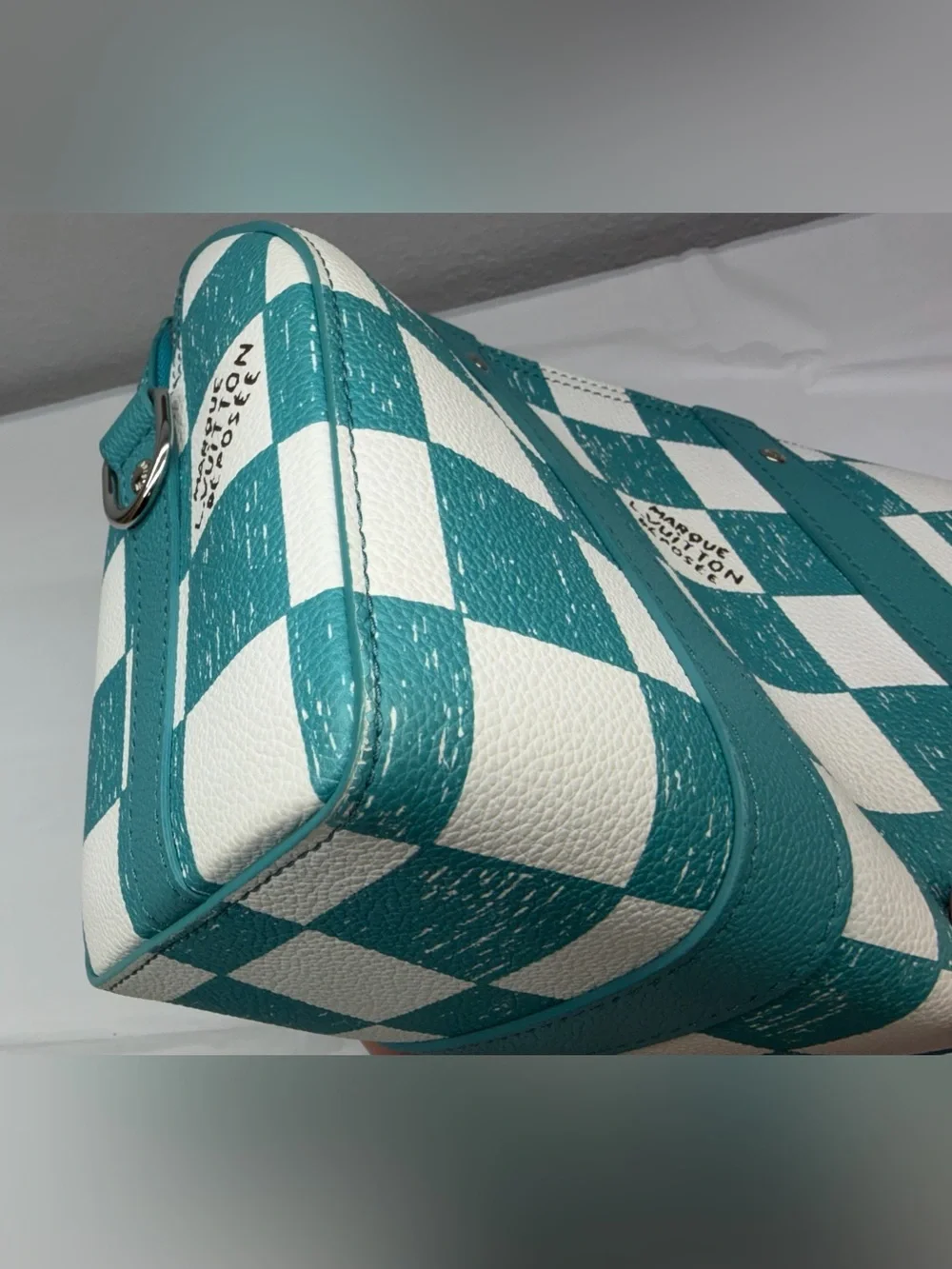 Louis Vuitton Damier City checkered Keepall with COA and dust bag